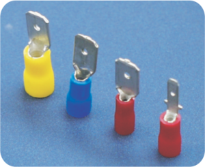 FAST-ON INSULATED CABLE TERMINALS - MALE (DIN 42245)