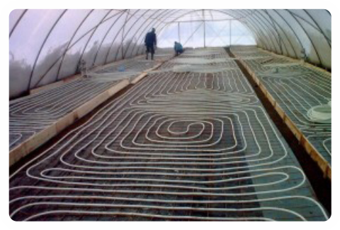 HEATING SYSTEMS FOR GREENHOUSES AND GLASS HOUSES